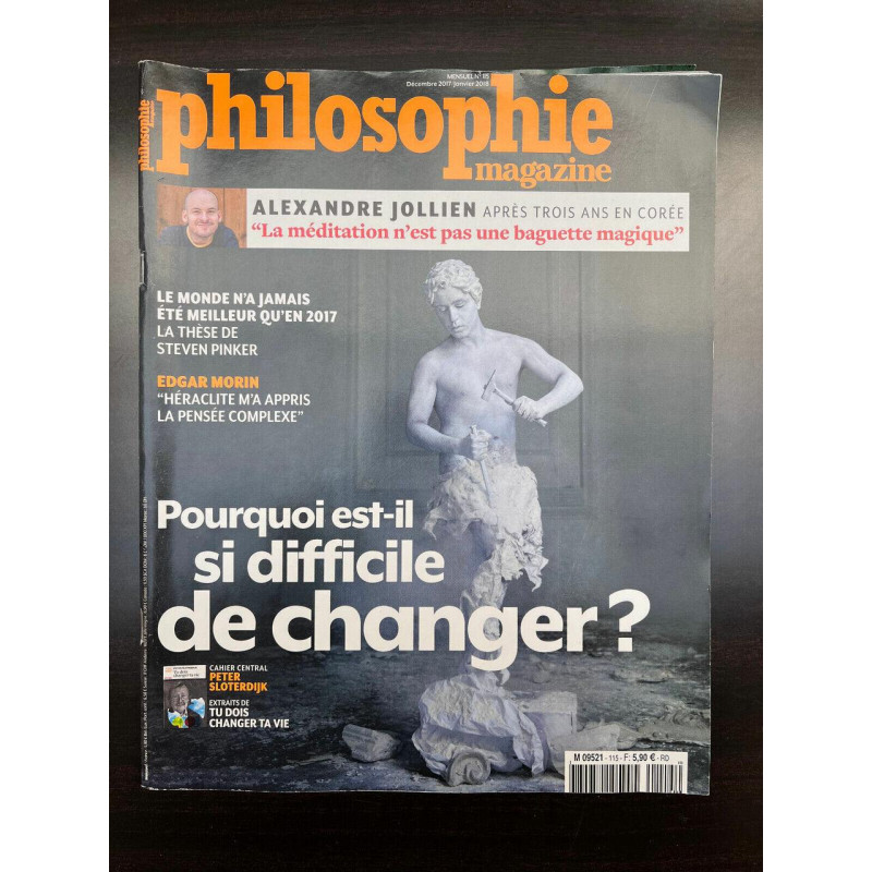 Philosophie Magazine n115 Décembre 2017 Janvier 2018