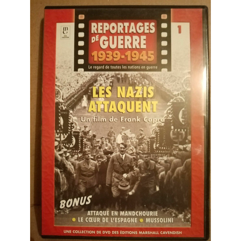 Les Nazis attaquent Frank Capra DVD