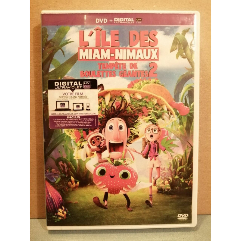 L'Île des Miam-nimaux Tempête de boulettes géantes 2 DVD Digital...