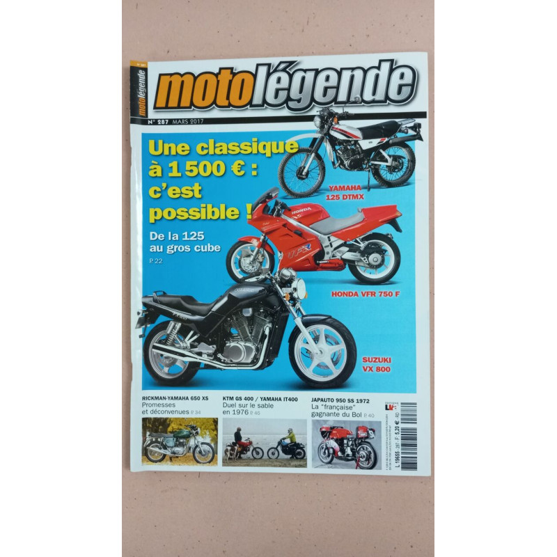 Revue Moto Légende N° 287
