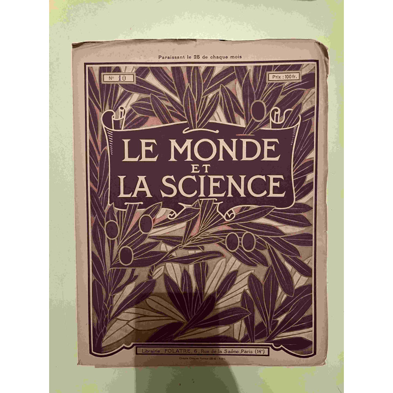 Le Monde et la Science N°10