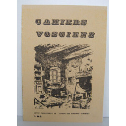 CAHIERS VOSGIENS n82 de Revue de L'Union des écrivains VOSGIENS VOSGES