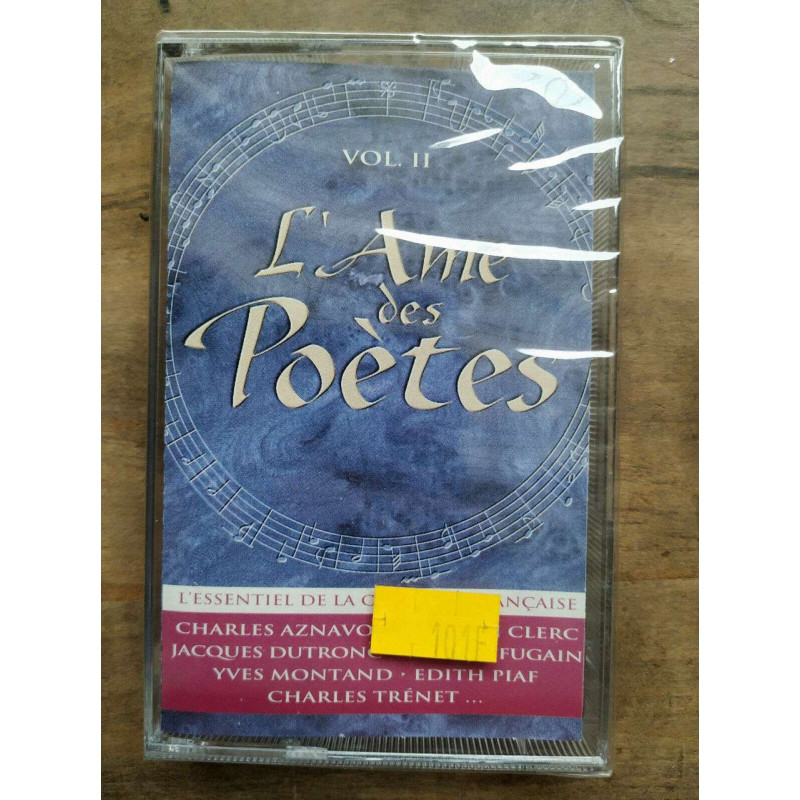 L'âme des poètes Vol 2 Cassette Audio-K7 NEUVE SOUS BLISTER