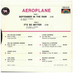 September In The Rain / It's So Better