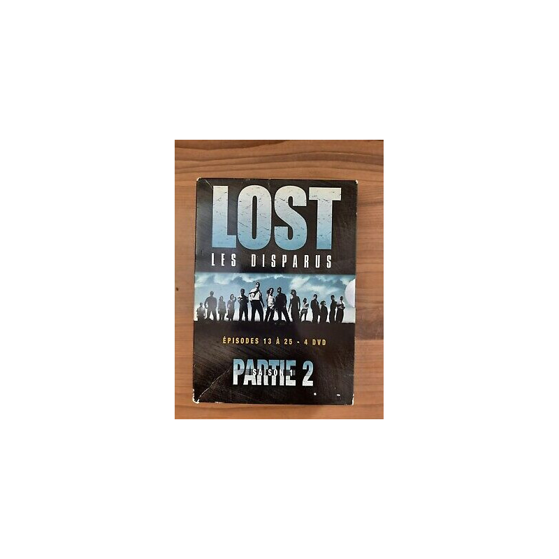 DVD - Lost Les Disparus - Saison 1 Partie 2 épisodes 13 à 25