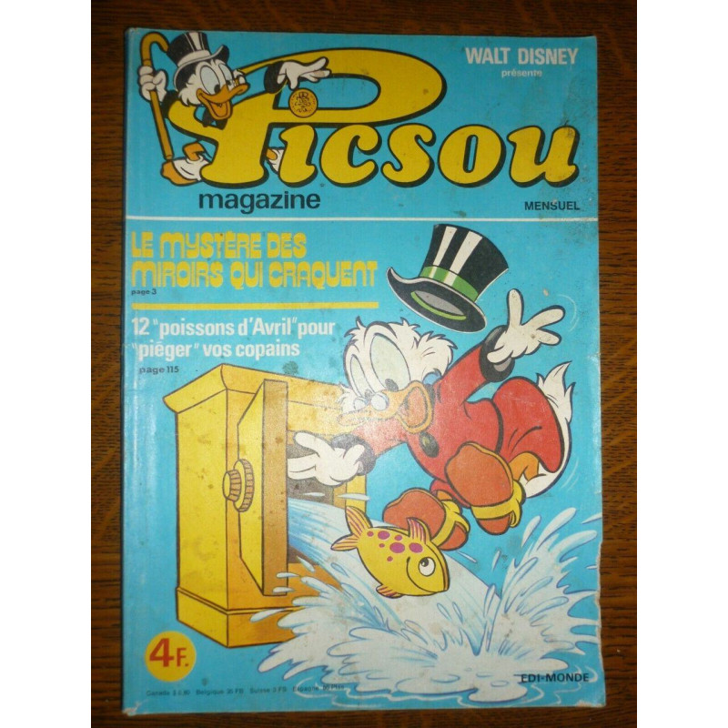 Picsou magazine mensuel n62