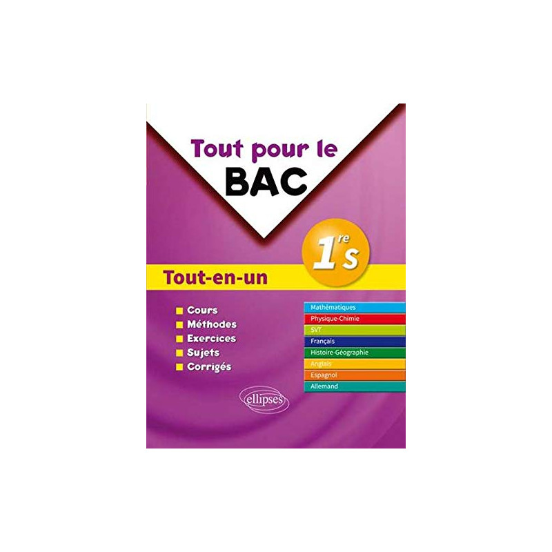 Tout pour le BAC Tout-en-Un 1re S