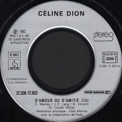 D'amour Ou D'amitié