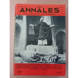 Revue Les annales des lettres françaises N° 122