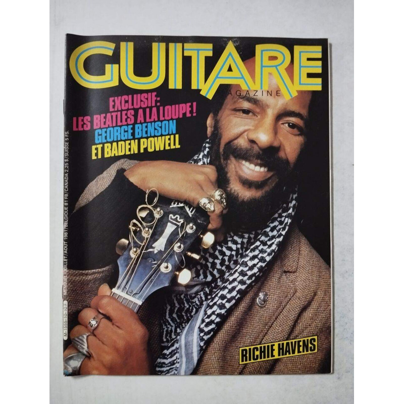 Guitare magazine nº 10 / Juillet-Août 1981