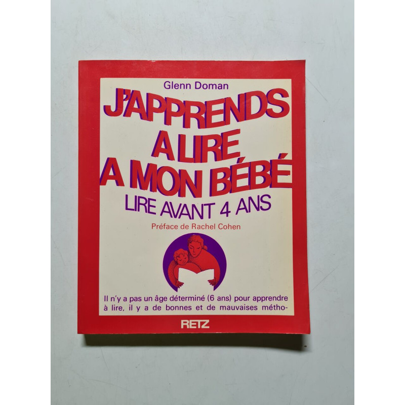 J'apprends À Lire À Mon Bébé. Lire Avant 4 Ans