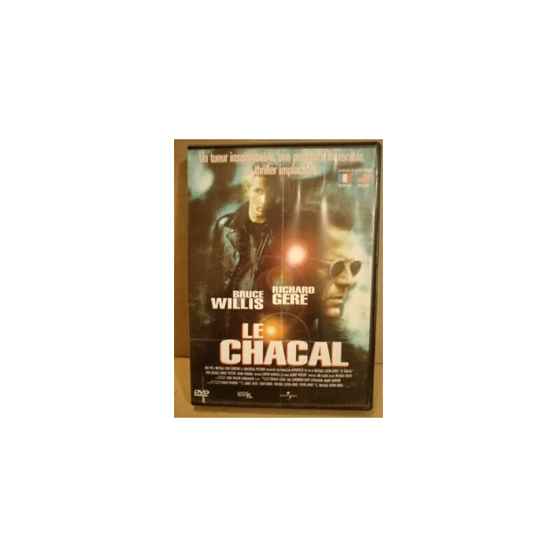Le Chacal Bruce Willis Richard Gere DVD