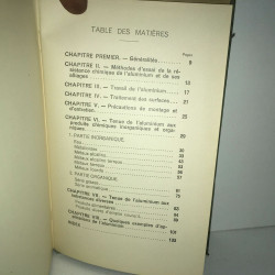 L'ALUMINIUM DES LES INDUSTRIES CHIMIQUES ALIMENTAIRES Brochure
