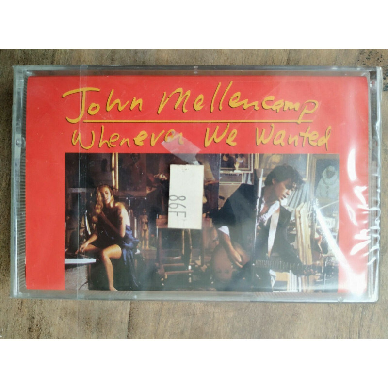 John Mellencamp Whenever we wanted Cassette Audio-K7 NEUVE SOUS...