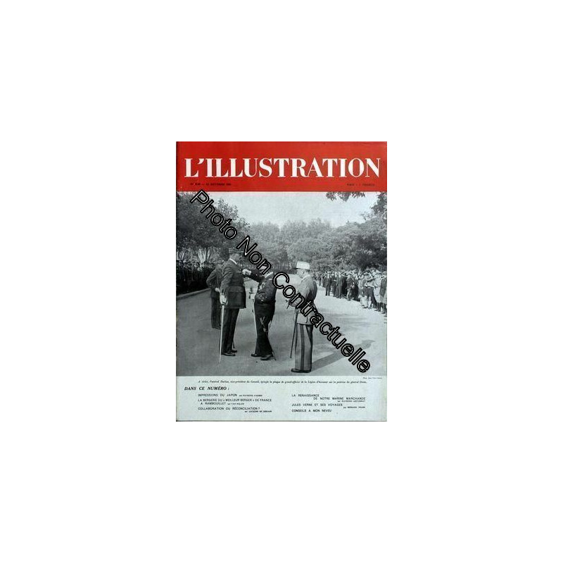 Illustration (L') N° 5145 Du 18/10/1941 - A Arles / L'amiral...