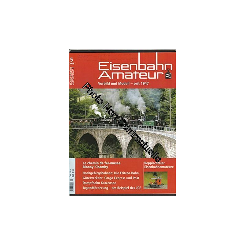 EISENBAHN AMATEUR [No 5 de 2008] Vorbild und Modell - seit 1947