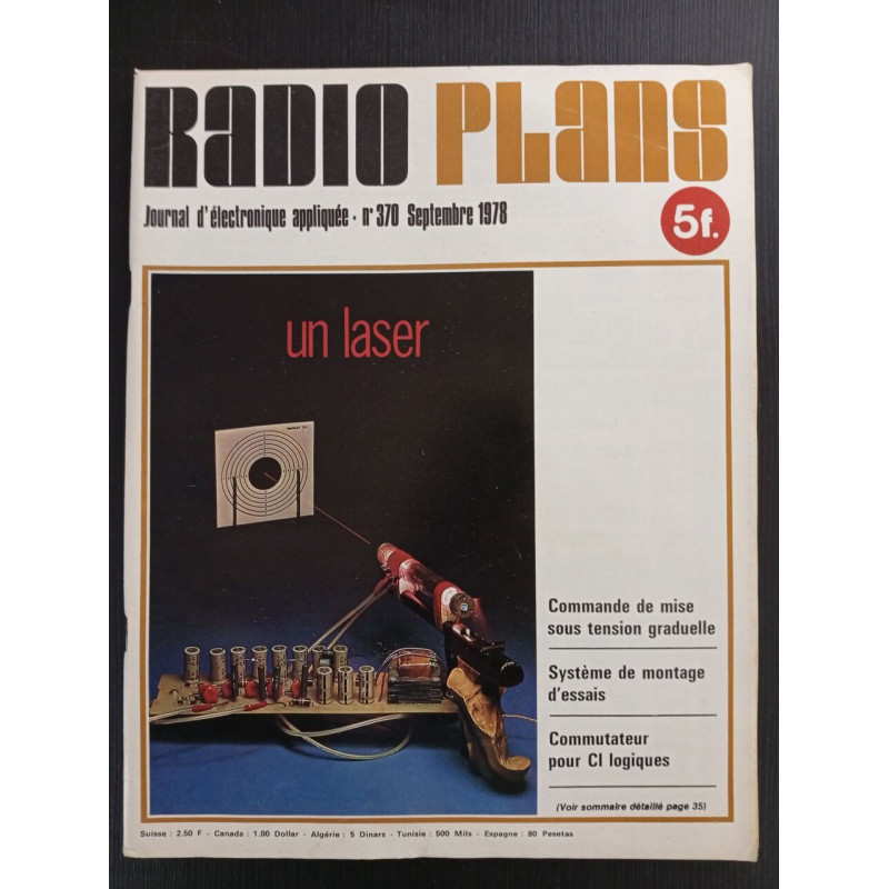 Revue Radio Plans N° 370