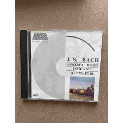 J.S. Bach Concerto Italien Partita N°1 Toccata en Ré/ CD