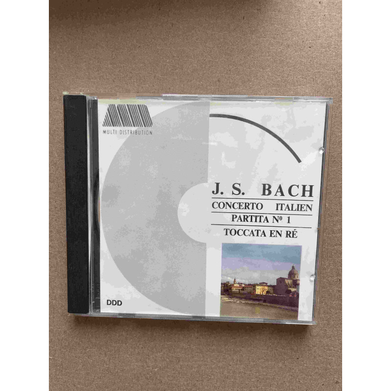 J.S. Bach Concerto Italien Partita N°1 Toccata en Ré/ CD