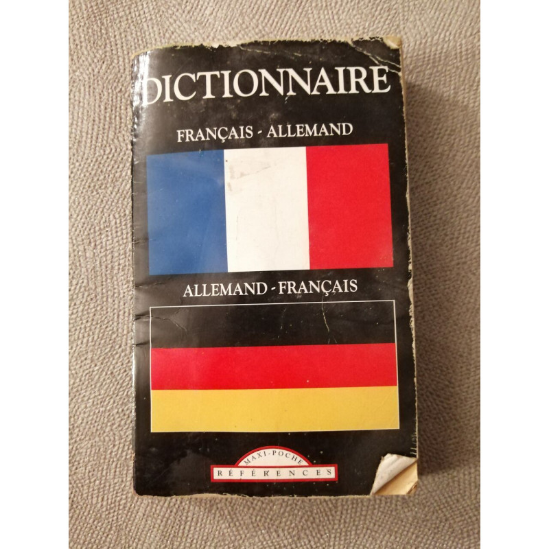 Dictionnaire français/allemand