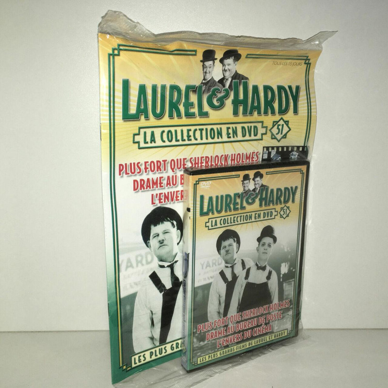 LAUREL ET HARDY la collection en DVD n 51 PLUS FORT