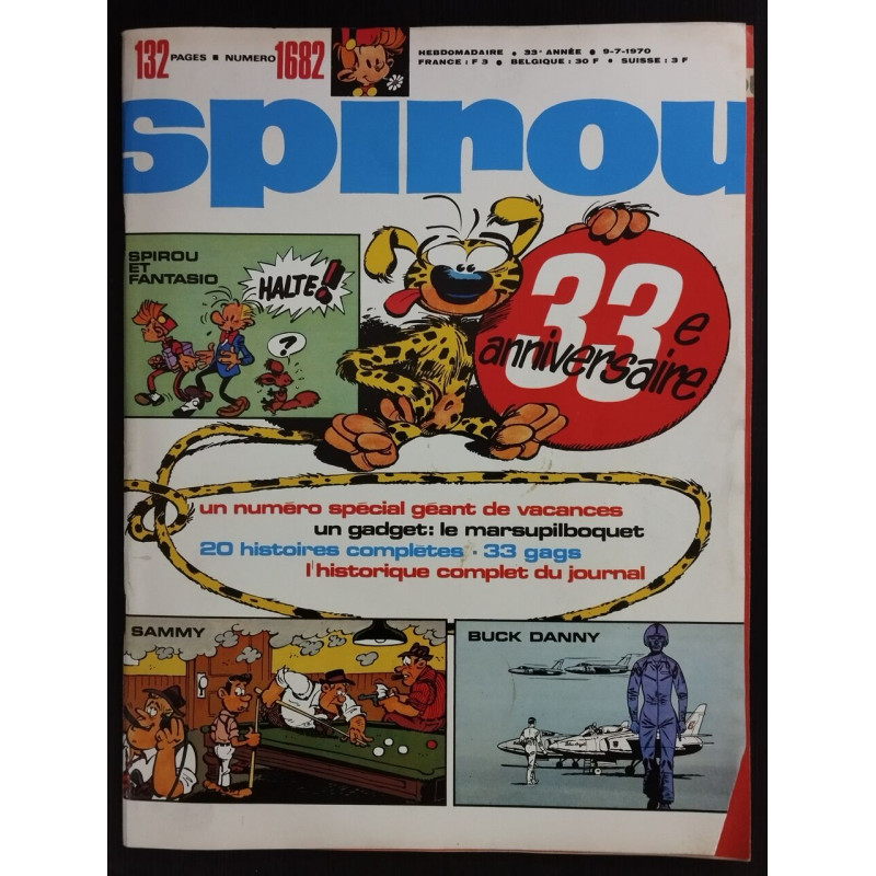 Revue Le Journal de Spirou N° 1682