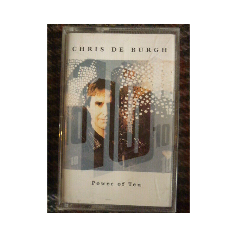 CHRIS DE BURGH Power of Ten Cassette Audio-K7 AM RECORDS 397 188-4