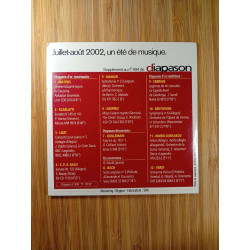 Diapason Magazine (musique classique et hi-fi) - N°494