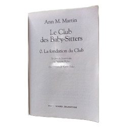 Le club des Baby-Sitters: La fondation du club