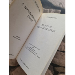 Le Songe d'une nuit d'été : a midsummer night's dream