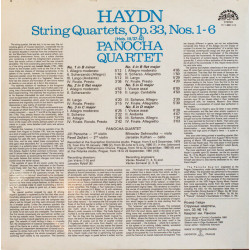 String Quartets Op. 33 Nos. 1-6 (Hob. III/37-42)