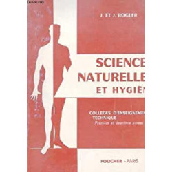 SCIENCES NATURELLES ET HYGIENE - COLLEGES D'ENSEIGNEMENT TECHNIQUE...