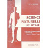 SCIENCES NATURELLES ET HYGIENE - COLLEGES D'ENSEIGNEMENT TECHNIQUE...