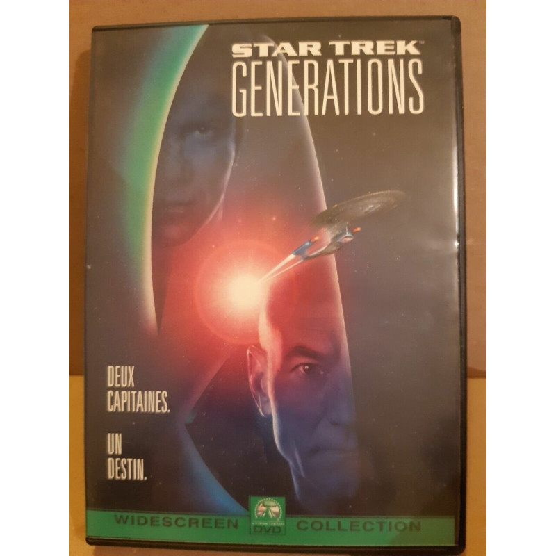 Star Trek Generations Patrick Stewart Jonathan Frakes DVD