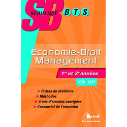 Economie-Droit et Management BTS tertiaires 1re et 2e années