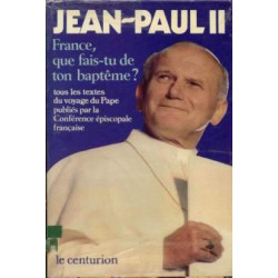 France que fais-tu de ton baptême