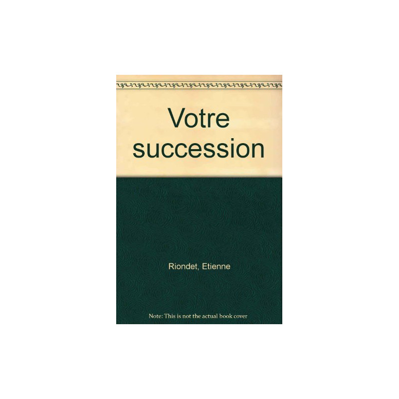 Votre testament