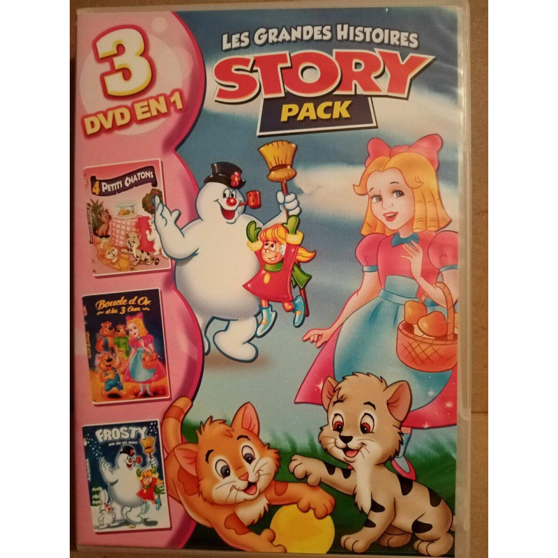 Frosty 4 Petits Chatons Boucle d'or et les trois ours - Story Pack DVD