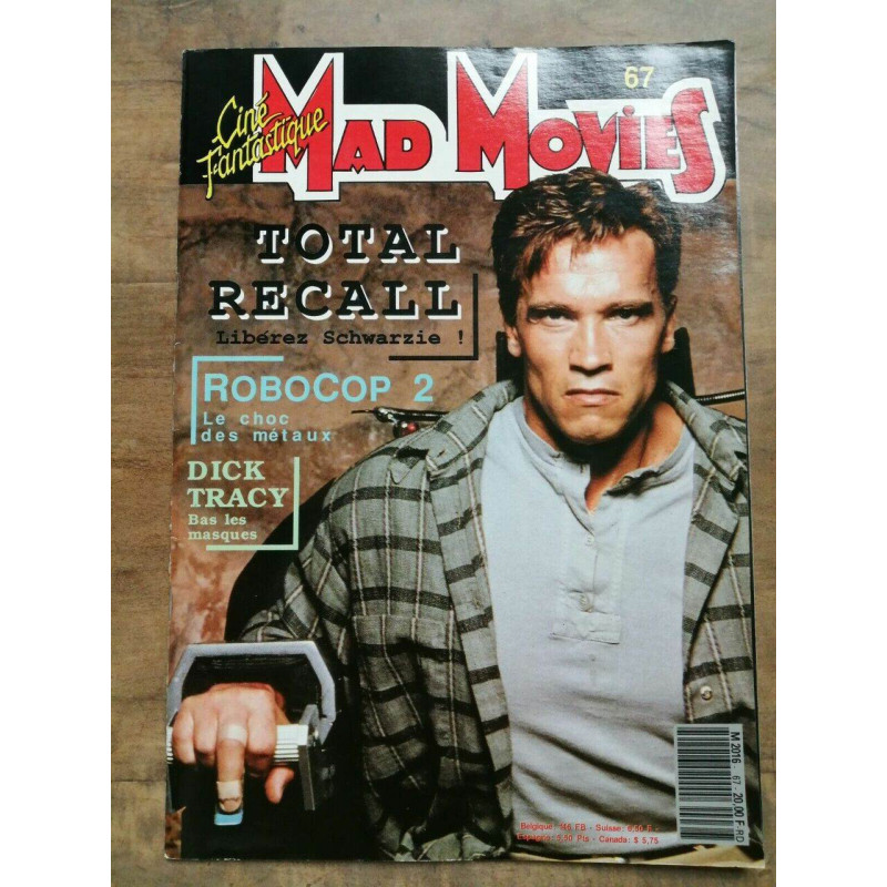 Ciné Fantastique Mad Movies Nº 67 Septembre 1990
