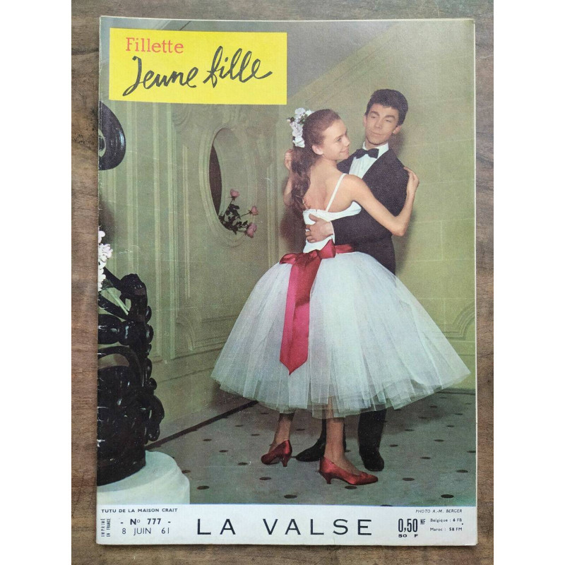 Fillette jeune fille n777 8 Juin 1961