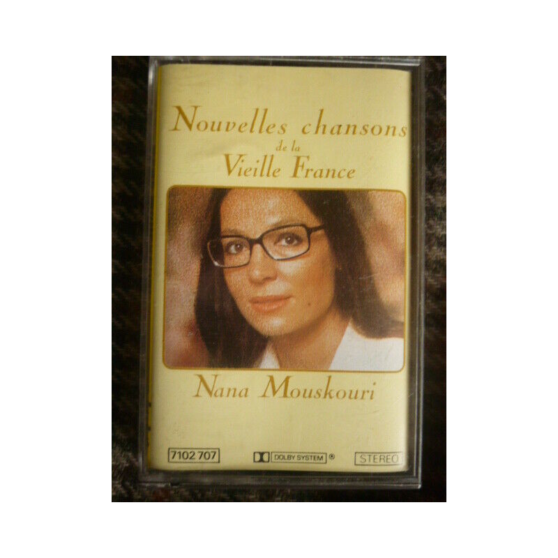 Nana mouskouri Nouvelles chansons e la Vieille francecassette Audio-K7