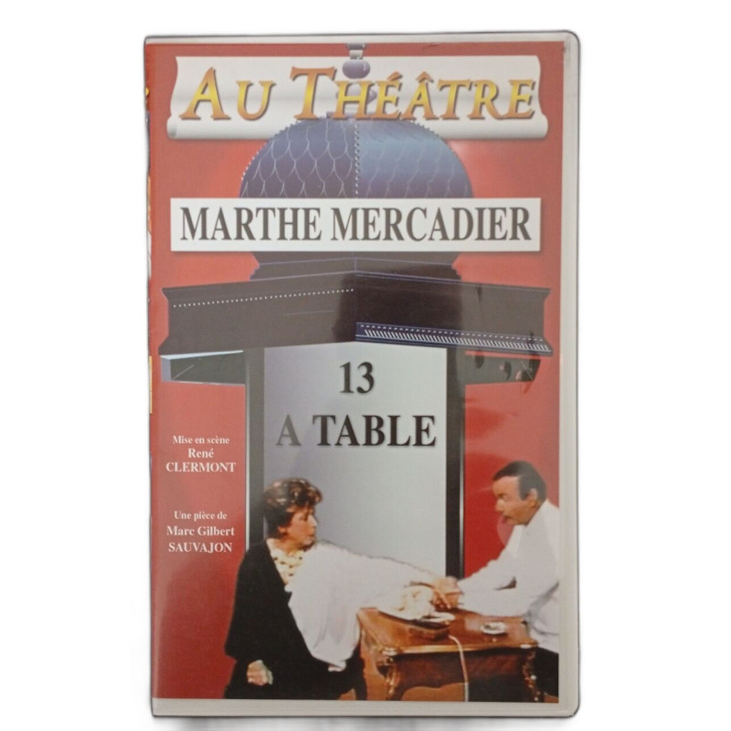 VHS - Au théâtre marthe mercadier 13 a table
