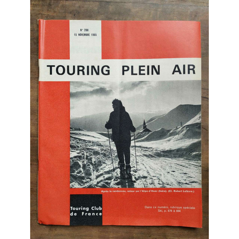 Touring Plein Air n208 Novembre 1965 Touring club de France