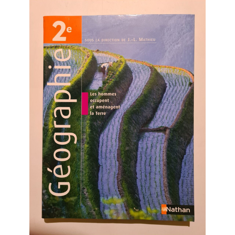 Géographie 2e: Programme 2001