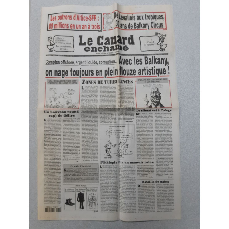 Journal Le Canard Enchaîné n° 5141