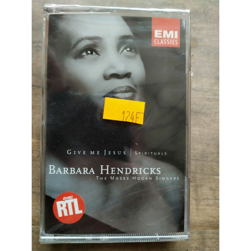 Barbara Hendricks Give me Jesus Cassette Audio-K7 NEUVE SOUS BLISTER