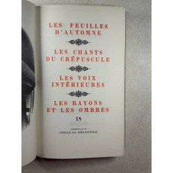 Poesies et essais II - Les Feuilles d'Automne Les Chants du...
