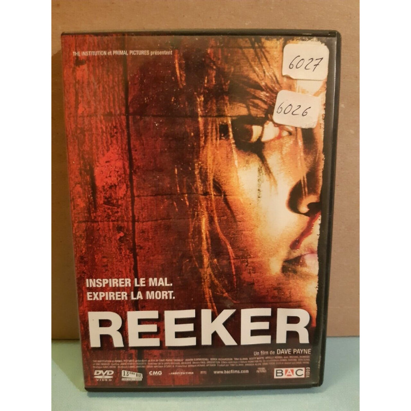 Reeker. Inspirer le mal expirer la mort. Dava Payne DVD