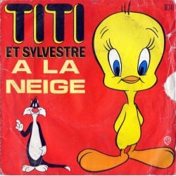 Titi Et Sylvestre À La Neige
