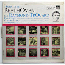 3 Sonates De Beethoven Par Raymond Trouard. Pathétique - Clair De...